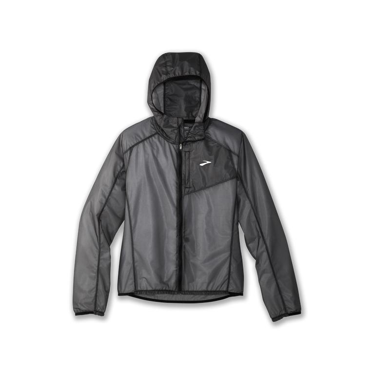 Brooks All Altitude Weatherproof Running Jackets - Women's - Black (06253-KUPZ)